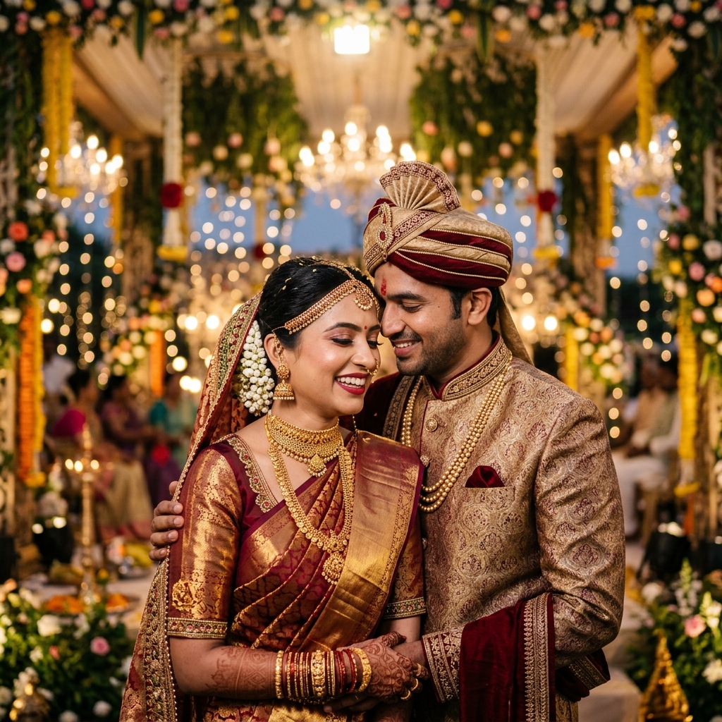 Wedding Couple Portrait